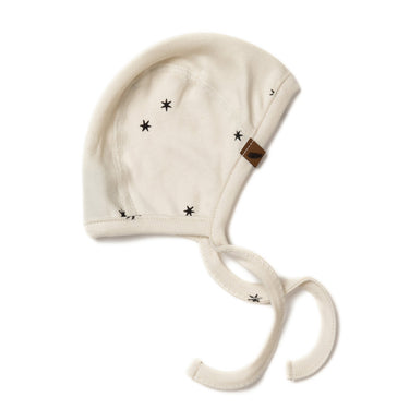 KidWild Organic Baby Pilot Cap, Star